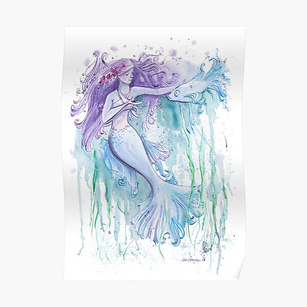 Serenity the Mermaid Poster