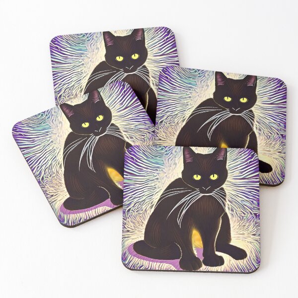 Item preview,  Cat Fanciers Black Cat designed and sold by purplesensation.