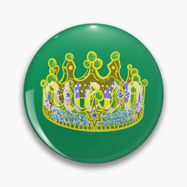 Item preview, QUEENS CROWN KELLY GREEN  designed and sold by GIVENGRACE.ART.