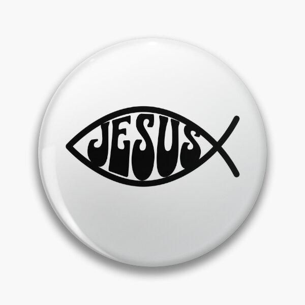 Item preview, Jesus Fish Retro Christian Faith designed and sold by BeansHotTees.