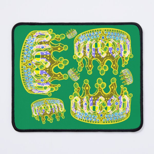 Item preview, QUEENS CROWN KELLY GREEN designed and sold by GIVENGRACE.ART.