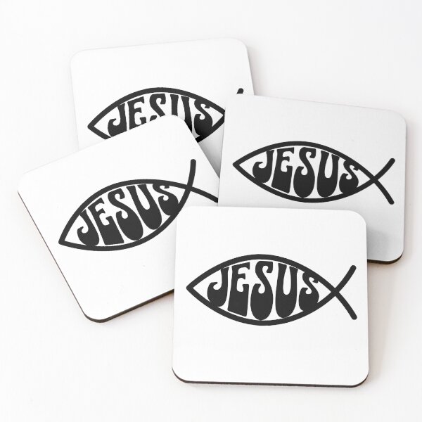 Item preview, Jesus Fish Retro Christian Faith designed and sold by BeansHotTees.
