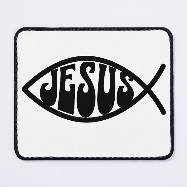 Item preview, Jesus Fish Retro Christian Faith designed and sold by BeansHotTees.