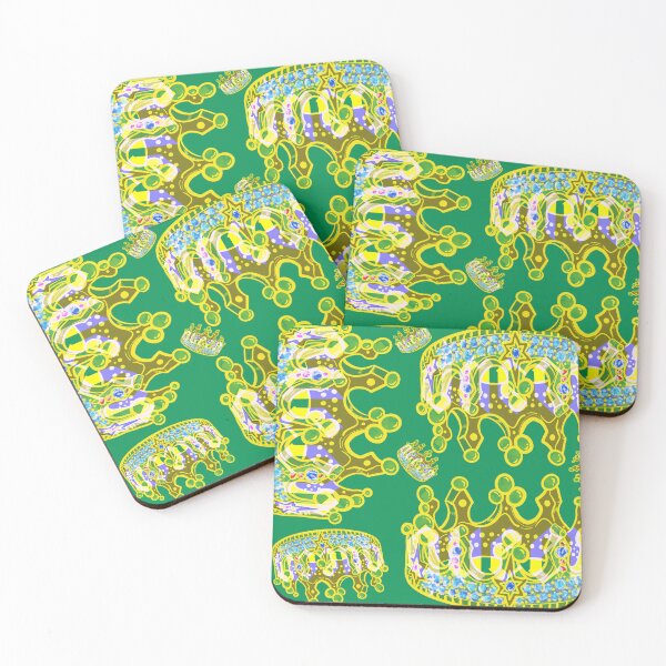Item preview, QUEENS CROWN KELLY GREEN  designed and sold by GIVENGRACE.ART.