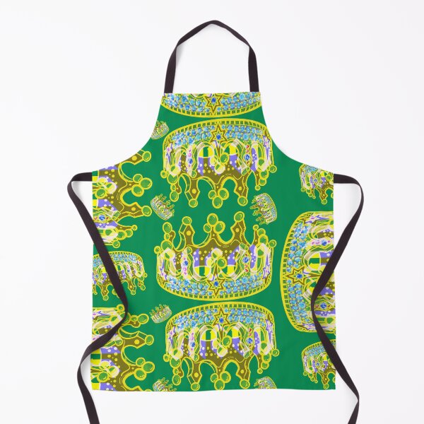 Item preview, QUEENS CROWN KELLY GREEN designed and sold by GIVENGRACE.ART.
