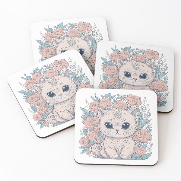 Item preview, Curly Tales Cat designed and sold by pigipeach.