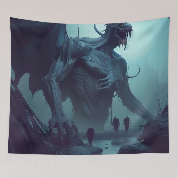 Item preview, Towering monster designed and sold by amac1662.