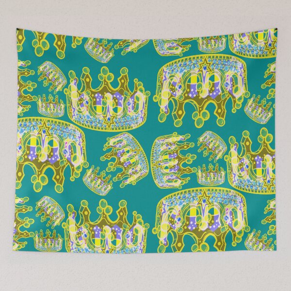 Item preview, KINGS CROWN FOREST GREEN  designed and sold by GIVENGRACE.ART.
