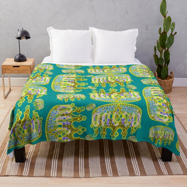 Item preview, QUEENS CROWN FOREST GREEN designed and sold by GIVENGRACE.ART.