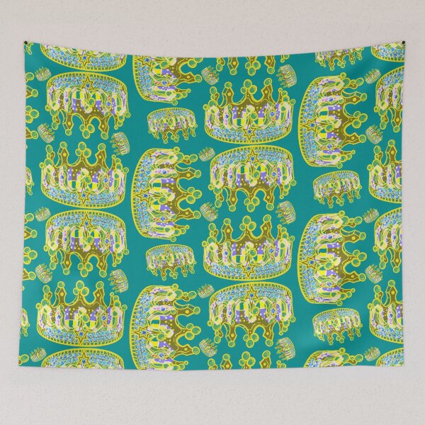 Item preview, QUEENS CROWN FOREST GREEN  designed and sold by GIVENGRACE.ART.