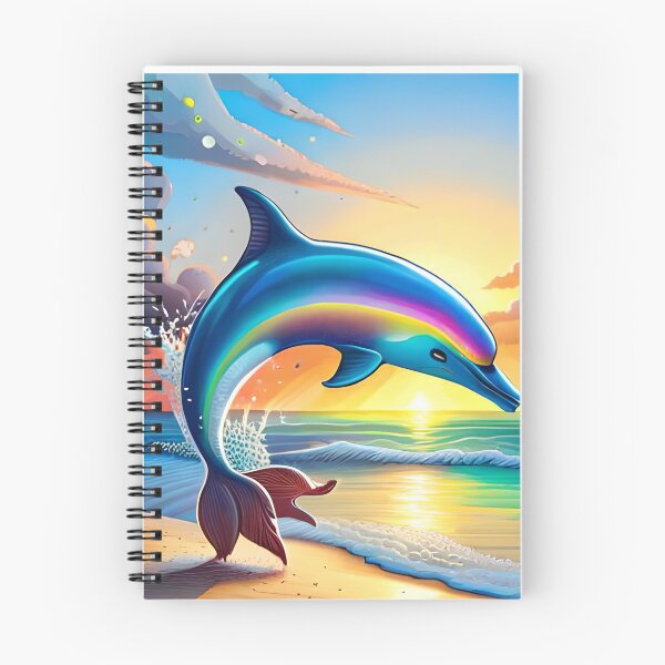 Artikelvorschau, Bunter Delphin süß entworfen und verkauft von GloriousArtSKD.