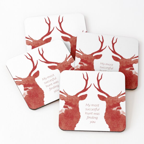 Item preview, Valentine Stags designed and sold by Leeanne Mackay.