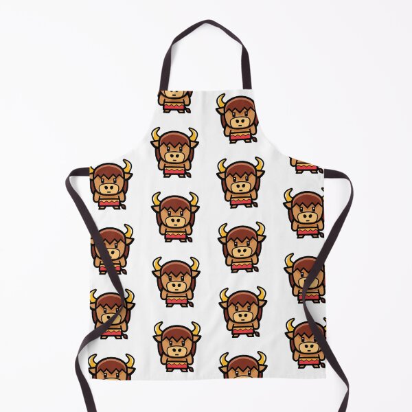 Item preview, Bull Mascot Golden Brown designed and sold by spyduckz.
