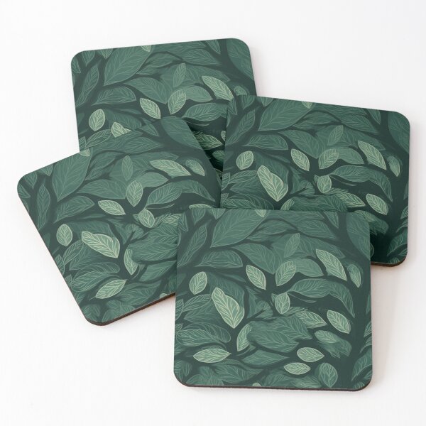 Item preview, dark green tree leaves designed and sold by imagenia.