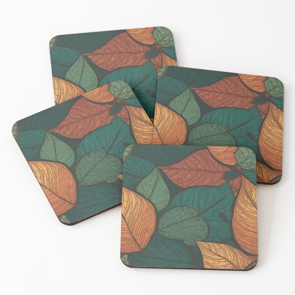 Item preview, Green and yellow tree leaves designed and sold by imagenia.