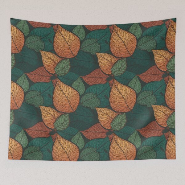 Item preview, Green and yellow tree leaves designed and sold by imagenia.