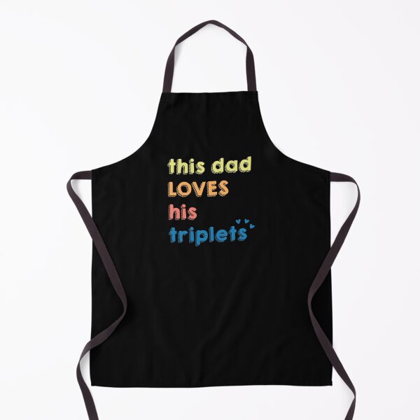 Item preview, This Dad Love His Triplets designed and sold by keevadesign.