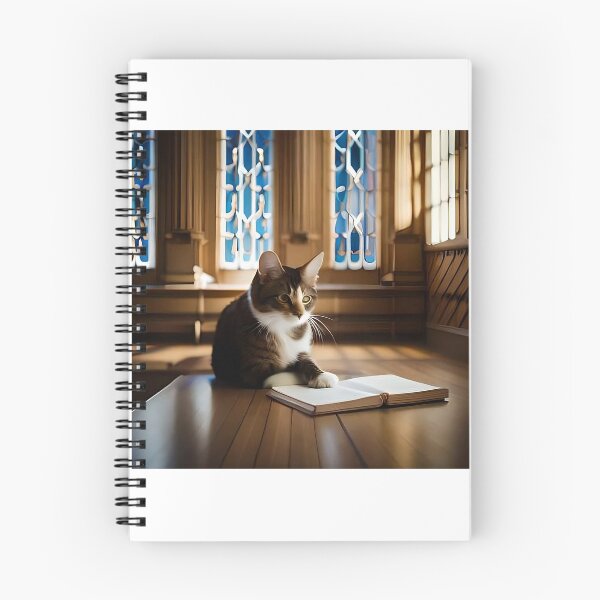 Item preview, The Feline Scholar: A Photo of a Cat Deep in Thought designed and sold by Arrene.