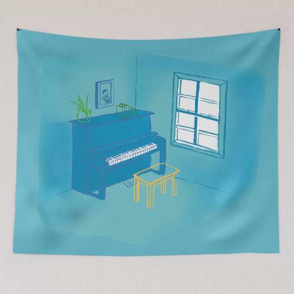 Item preview, Piano room designed and sold by -ink-.
