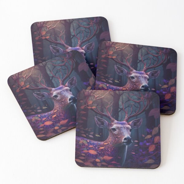Item preview, Deer of the Mystic Woodlands designed and sold by freakwency901.