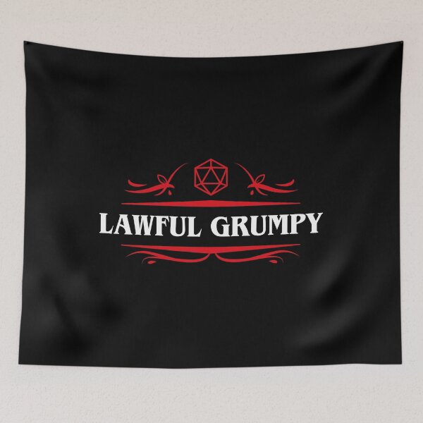 Item preview, Lawful Grumpy Alignment designed and sold by pixeptional.