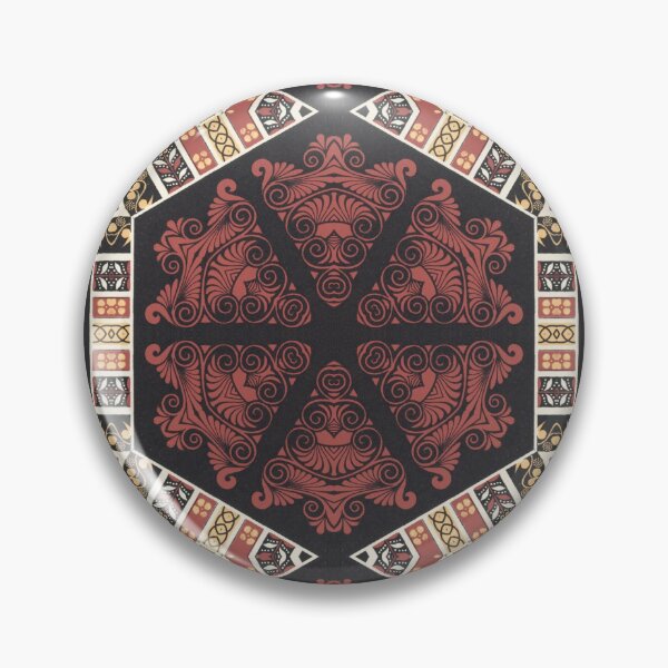 Item preview, Greek Ornamental Designs 5 Kaleidoscope Pattern 16 designed and sold by Swabcraft.