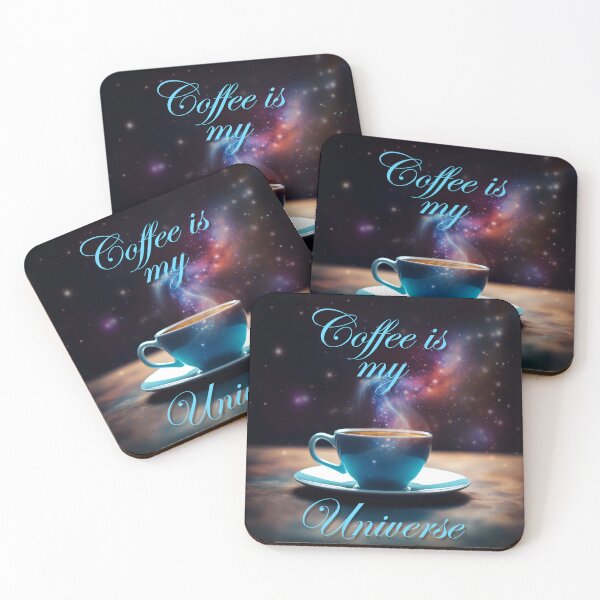 Item preview, Coffee is my Universe designed and sold by Art by Lilia.