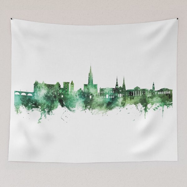 Item preview, Pau France Skyline designed and sold by ArtPrints.