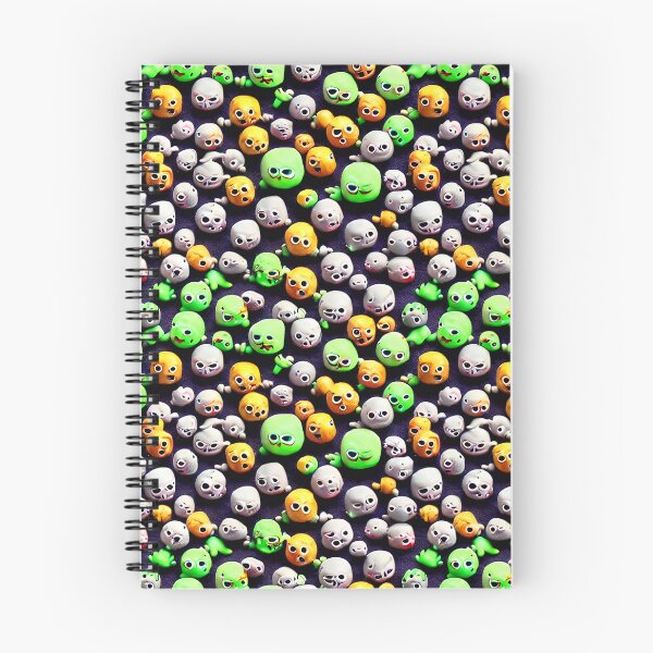 Item preview, Tiny Halloween Monsters - Seamless Pattern designed and sold by Chubuter.