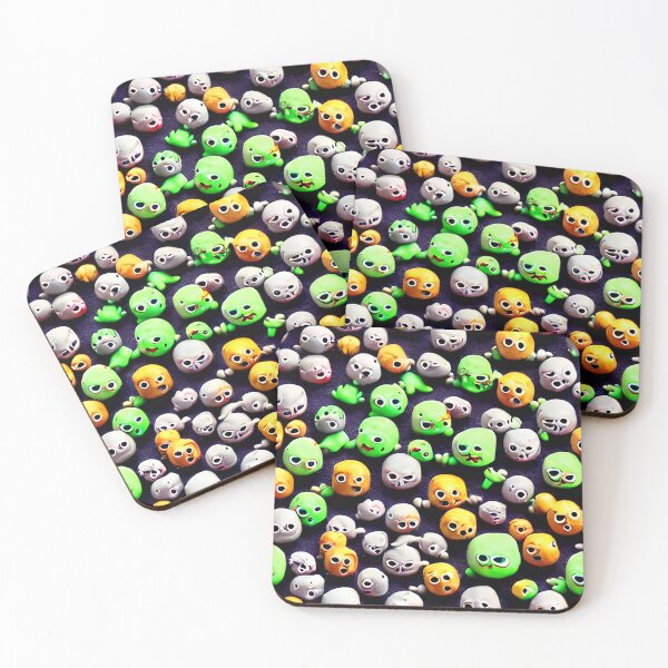 Item preview, Tiny Halloween Monsters - Seamless Pattern designed and sold by Chubuter.