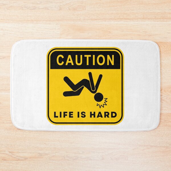 Item preview, Caution Life Is Hard 02 designed and sold by RakentStudios.
