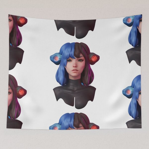 Item preview, Cyberpunk Girl designed and sold by Chubuter.