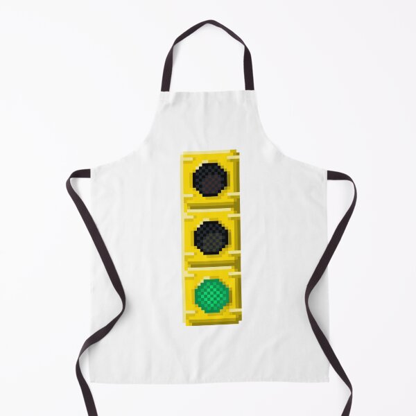Item preview, Green Traffic Light Pixel Art | Street Theme Design designed and sold by anycolorart.