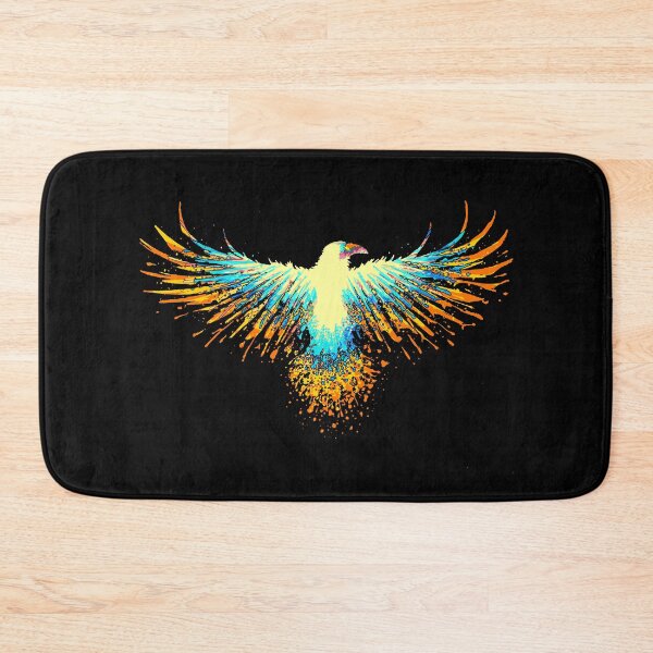 Item preview, Abstract tribal crow designed and sold by clingcling.