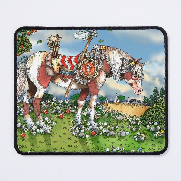 Item preview, Indian Pony in Summer designed and sold by jdimmettart.