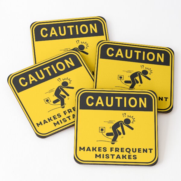Item preview, Caution Makes Frequent Mistakes 01 designed and sold by RakentStudios.