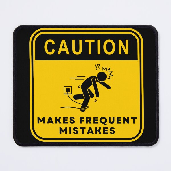 Item preview, Caution Makes Frequent Mistakes 01 designed and sold by RakentStudios.