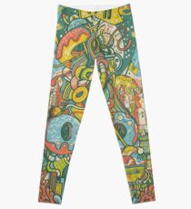 Art Phish the baker's dozen madison square garden Leggings