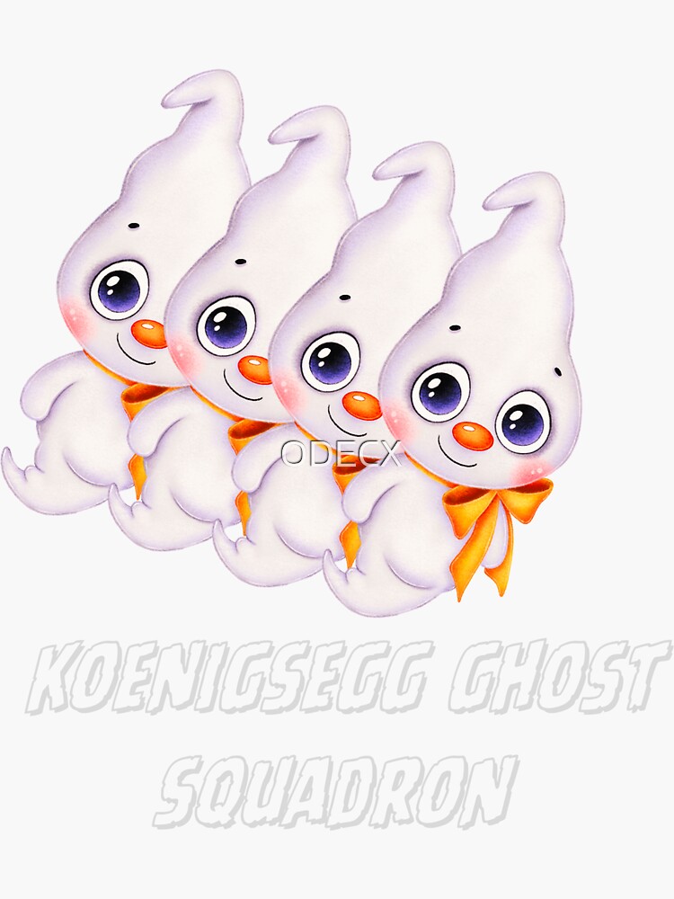 Koenigsegg Ghost Squadron pack | Sticker