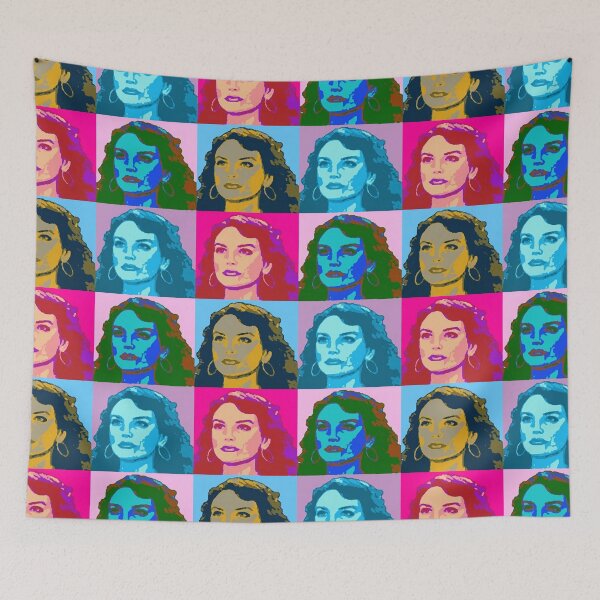 Item preview, Warholized Elaine Marley (Monkey Island X Andy Warhol) - Clothing, gadgets & face masks designed and sold by spegnilcomputer.