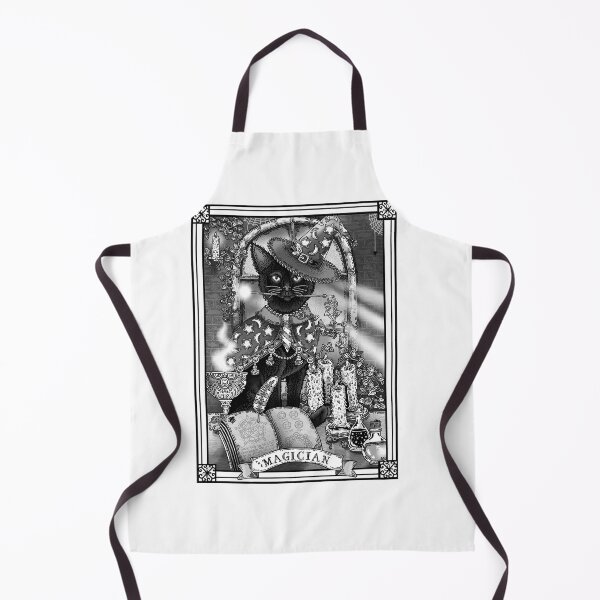 Item preview, The Magician - Black Cat Tarot Card designed and sold by jdimmettart.