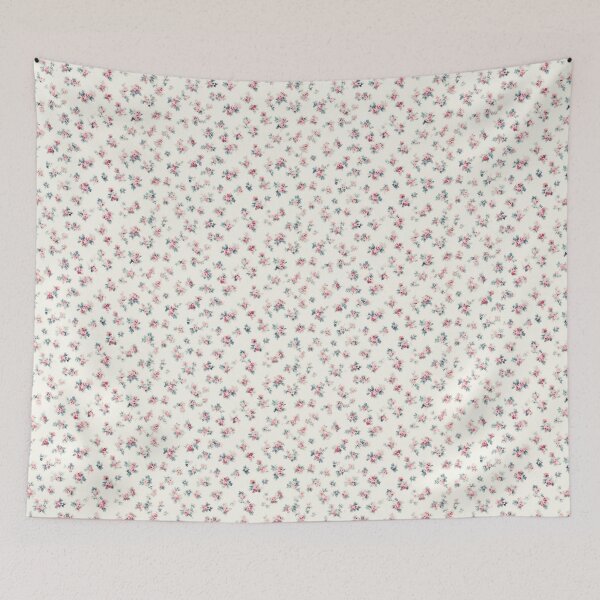 Item preview, Pink pastel flowers motif for summertime or springtime designed and sold by mliotard.