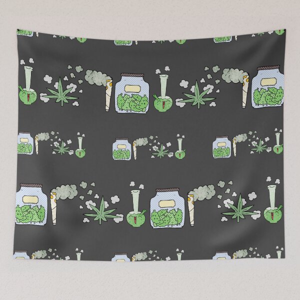 Item preview, marijuana pattern design designed and sold by BestGears.