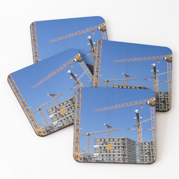 Item preview, Cranes and machinery new building construction site designed and sold by goceris.