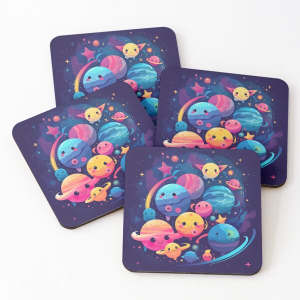 Item preview, Planet friends - digital print, wall art, printable designed and sold by LeenHaus.