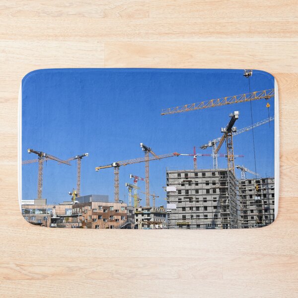 Item preview, Cranes and new buildings construction site industry designed and sold by goceris.