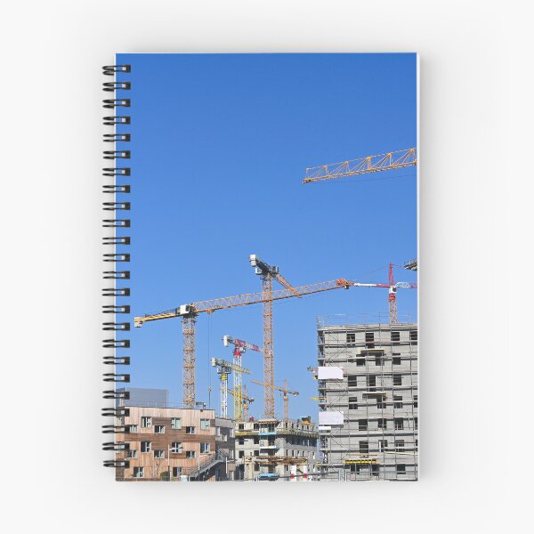 Aperçu de l'œuvre Industrie des chantiers de construction de grues et de bâtiments neufs créée et vendue par goceris.