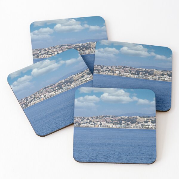 Item preview, Beach and Nice town landscape summer season designed and sold by goceris.