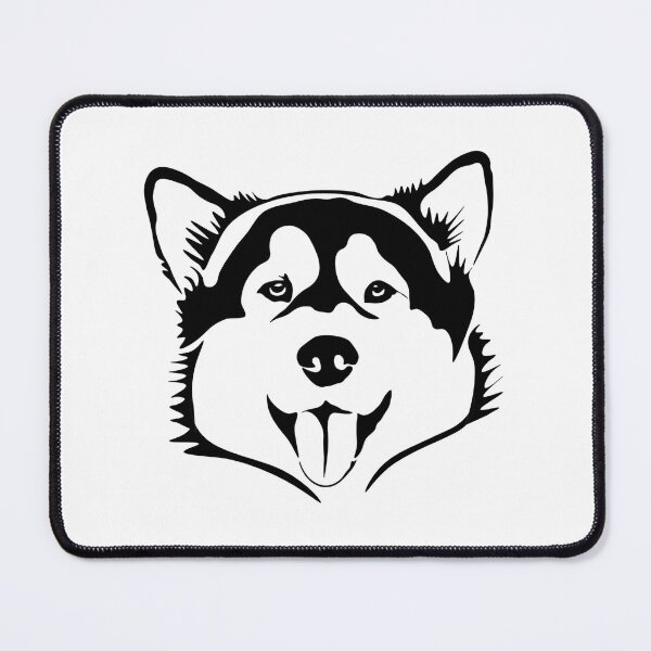 Item preview, Serene Siberian Husky designed and sold by BastsTardyChild.