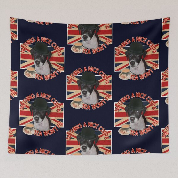 Item preview, Tea Time! With Charlie (Nothing A Nice Cuppa Tea won't Fix) designed and sold by ShortNSweetJNC.